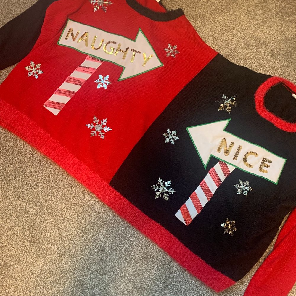2-in-1 Ugly Christmas Sweater